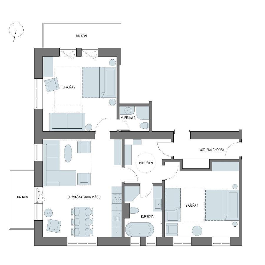 Bellevue Apartments Vila Vlasta Stary Smokovec Vysoké Tatry Eksteriør billede